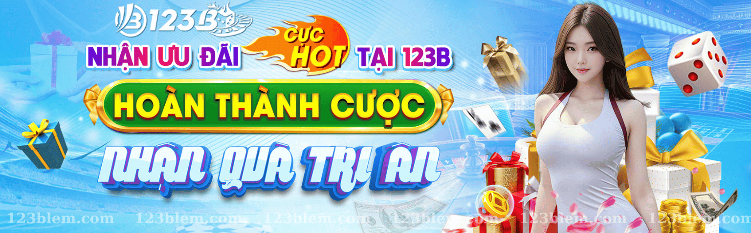 123b khuyến mãi hoàn thành vòng cược