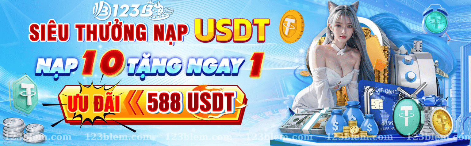 123b thưởng nạp USDT